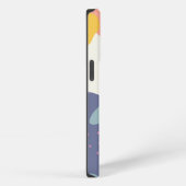 Bohoインスパイア点々のある抽象芸術電話ケース iPhoneケース (右側面)