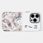 BohoインディアンフェザーiPhone / iPadケース iPhoneケース (裏面横)