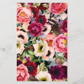 Bohoエレガントフローラビジネスサービス/価格設定フライヤー チラシ (裏面)