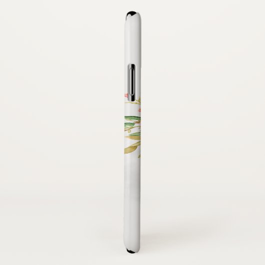 Bohoオレンジカメラ&フラワーウォーターカラー Case-Mate iPhoneケース (裏面/右)