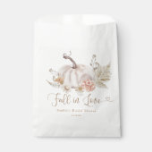 Bohoカボチャ秋の愛のトリートカフェバッグ フェイバーバッグ (正面)