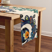 Bohoカラフルなボヘミアのモダンで腰回りが大きでシックなパターン ミディアムテーブルランナー (インサイチュ)