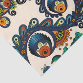 Bohoカラフルなボヘミアのモダンで腰回りが大きでシックなパターン 薄葉紙 (詳細)