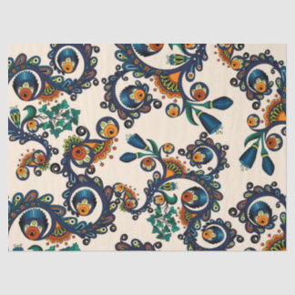 Bohoカラフルなボヘミアのモダンで腰回りが大きでシックなパターン 薄葉紙