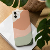Bohoカラーフローアーチ iPhone 16ケース