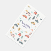 Bohoキッズカーツリー&クラウドパターン誕生日 (コーナー)