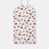 Bohoキノコ赤ちゃんシャワー ギフトタグ (裏面)