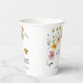 Bohoギルド山花花花花束卒業式 紙コップ (右)