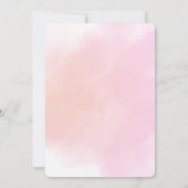 BOHOクリスマスグリーティングカード セーブザデート (裏面)