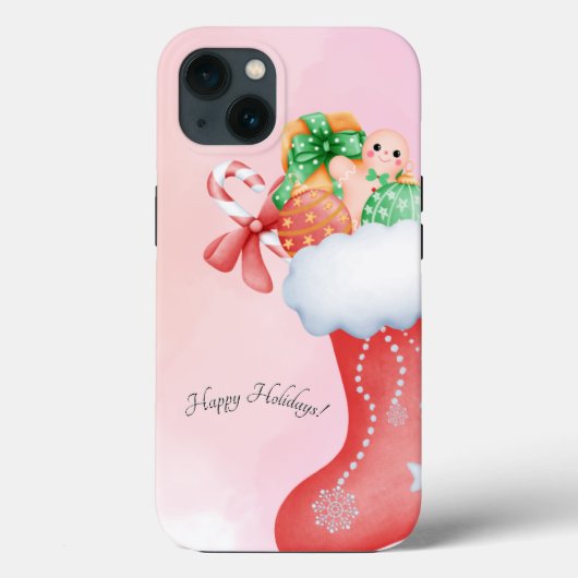 BOHOクリスマスグリーティングカード Case-Mate iPhoneケース (裏面)