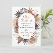 Bohoクリスマスグリーティング シーズンカード (スタンド正面)