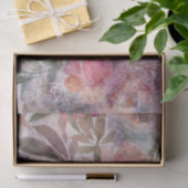 BOHOグランジフローラコラージュ分離ティッシュペーパー 薄葉紙 (ギフト)