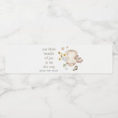 Bohoグリーンベビー服ベビー男女兼用シャワー ペットボトルラベル (シングルラベル)