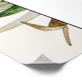 Bohoサボテンアーチベイビーシャワーウェルカム ポスター (角)