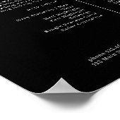 Bohoサロン価格表ポスター ポスター (角)