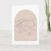 BohoサンキューカードIVFドクターズミラクルワーク サンキューカード (正面)