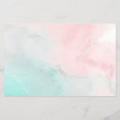 Bohoシグネチャーレース赤ちゃんシャワーゲーム チラシ (裏面)