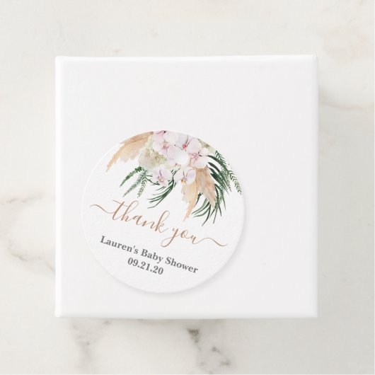 Bohoシックなベビーシャワー フェイバータグ (インサイチュ)