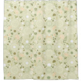 Bohoシックセージのシャワーカーテンリラックス- & 自然 シャワーカーテン (正面)