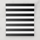 Bohoシックフローラテーブル番号座席名 プレイスカード (内部開封)