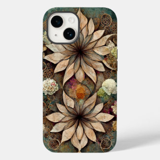 Bohoシックフローラマンダラiphoneケース Case-Mate iPhone 14ケース