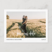 Bohoシンプル日救付け写真はがき ポストカード (正面)