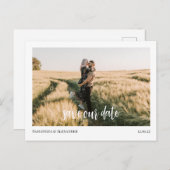 Bohoシンプル日救付け写真はがき ポストカード (正面/裏面)