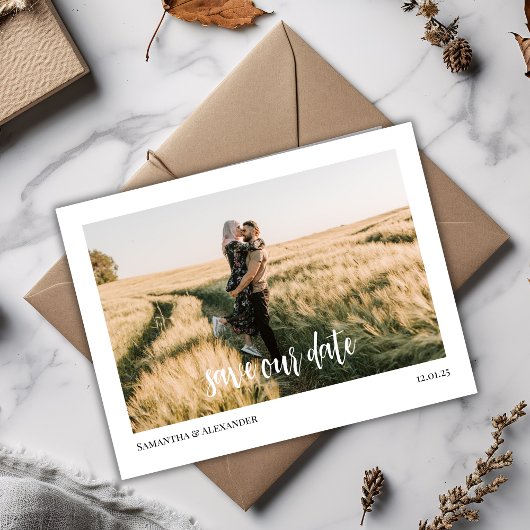 Bohoシンプル日救付け写真はがき ポストカード