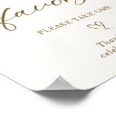 Bohoジェンダーが好意を示すサイン ポスター (角)