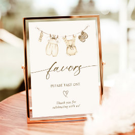 Bohoジェンダーが好意を示すサイン ポスター