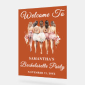Bohoスクリプト秋バチェロレッテへようこそ アクリルサイン (傾斜)