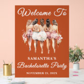 Bohoスクリプト秋バチェロレッテへようこそ アクリルサイン (ウェディング)