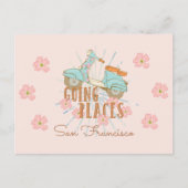 Bohoスクーター行く場所 ポストカード (正面)