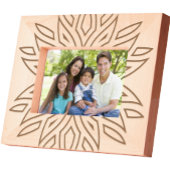 Bohoスタイルパターンエッチング写真枠 レーザー彫刻フレーム