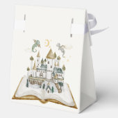 Bohoストーリーブックドラゴンベビーシャワー フェイバーボックス (裏面)