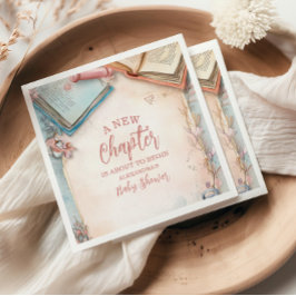 Bohoストーリーブックベビーシャワー スタンダードカクテルナプキン