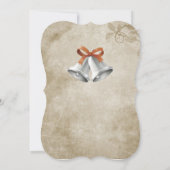 Bohoソフトカラーバラ花ブライダルシャワー (裏面)