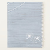 BOHOダスティブルードリフトウッドメイソン結婚ズ プランナー手帳 (裏面)