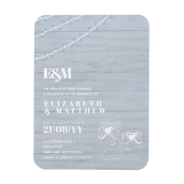 BOHOダスティブルードリフトウッドメ結婚イソンジャーズ マグネット