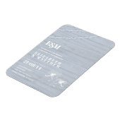 BOHOダスティブルードリフトウッドメ結婚イソンジャーズ マグネット (左側)