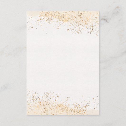 Bohoテディベアブルーベビーシャワーおむつラッフル エンクロージャーカード (裏面)