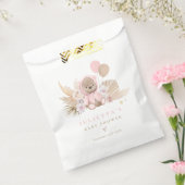 Bohoテディベア赤ちゃんシャワー装飾の好意バッグ フェイバーバッグ (封をした状態)