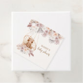 Bohoテディモダンベアーパンパスベイビーシャワー フェイバータグ (インサイチュ)