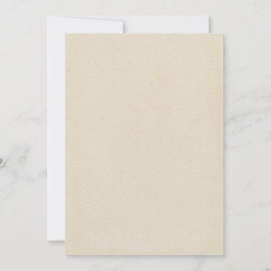 Bohoテディ男女兼用ベア赤ちゃんシャワー 招待状 (裏面)