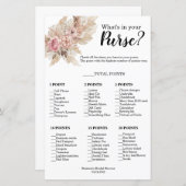 BohoテーマWhat's In Your Compending Shower Game (正面/裏面)