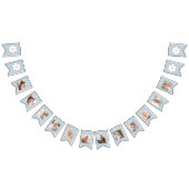 Bohoデイジー第1誕生日フォトバナー バンティングフラッグ (全)