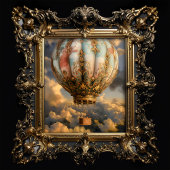 Bohoデコペー飾ジヴィンテージ熱気球 薄葉紙