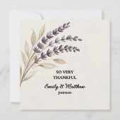 Bohoデザイモダンナーサンキューカード サンキューカード (正面)