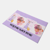 Bohoトラベルドアマット ドアマット (アングル)