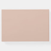 Bohoトレンディー結婚スクリプト ゲストブック (裏面)